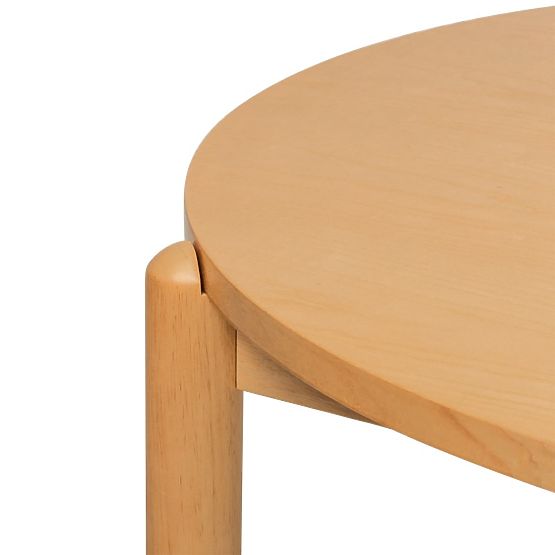 Jedilna miza Yoko 110,5 cm, okrogla, naravna