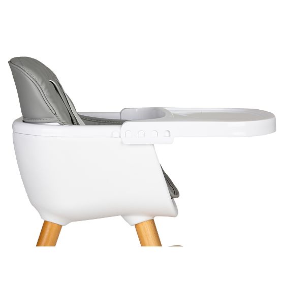 Jedilni stol Olivia 2v1 - siv