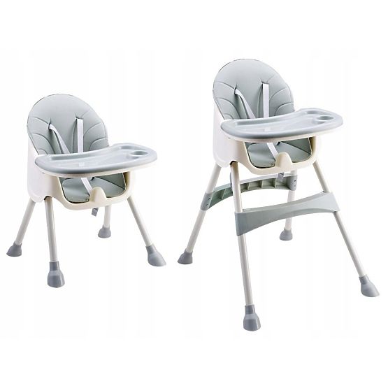 Jedilni stol Prima 2v1 - siv