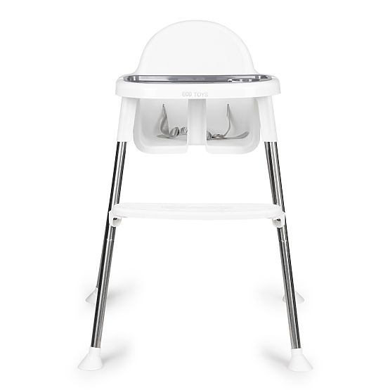 Jedilni stolček 2v1 s pladnjem in pasovi ECOTOYS