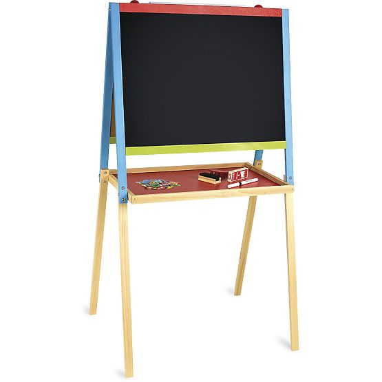 Jeujura Lesena večnamenska tabla 56x43 cm s priborom
