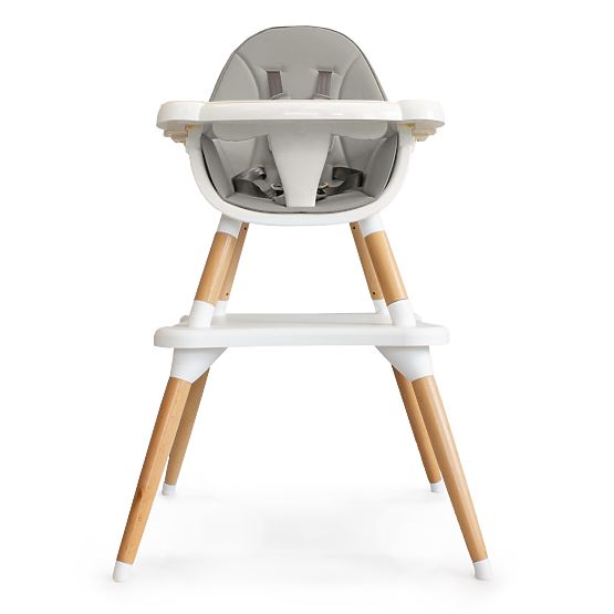 Jedilni stol SKANDI 2v1 - siv