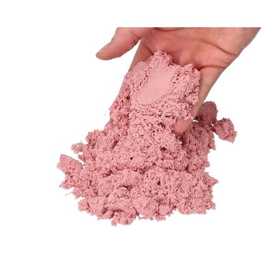 Kinetični pesek Color Sand 1kg - roza