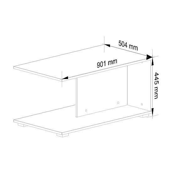 KLUBSKA MIZA MARGO WENGE