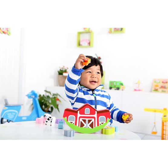 Ravnotežna kmetija - motorična igra