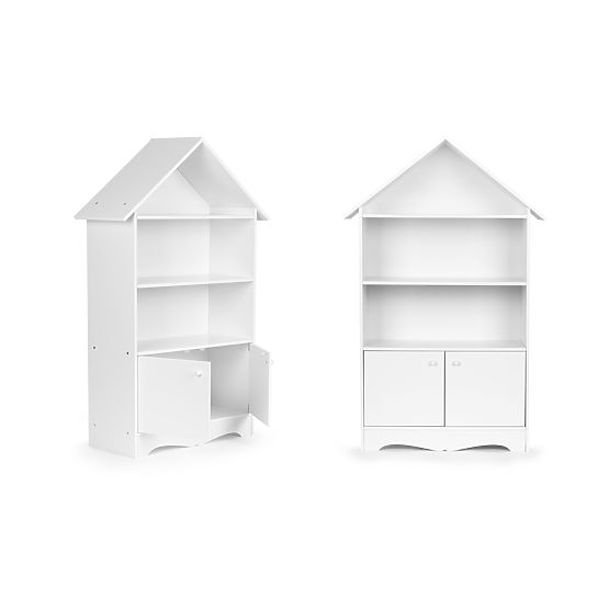 Knjižna omara s prostorom za shranjevanje Domeček