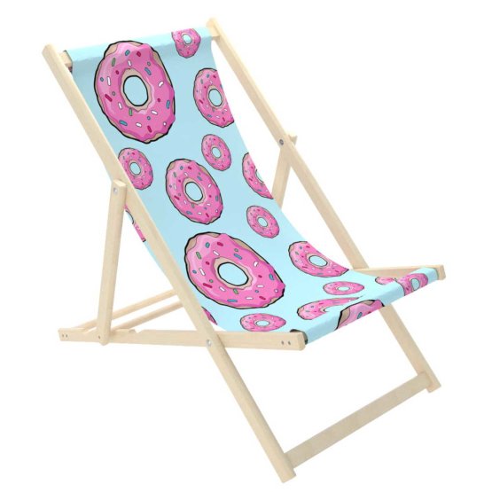 Stol za plažo Pink Donuts