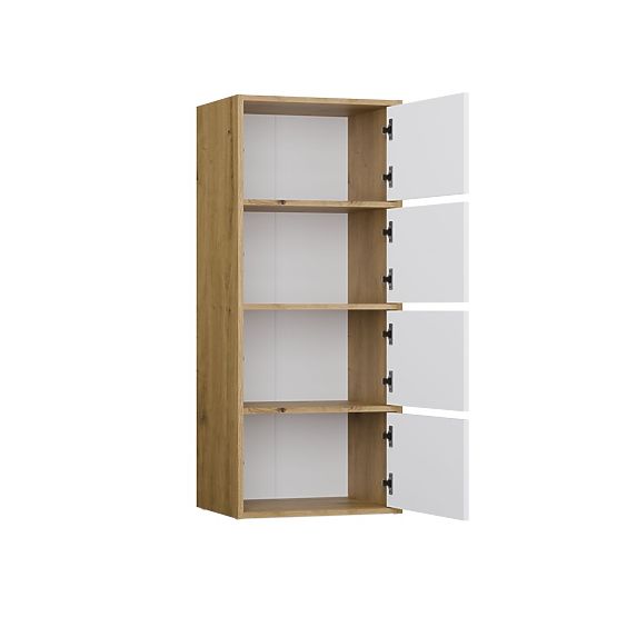 Komoda ALMA Sprednja BELA Korpus HRAST ARTISAN