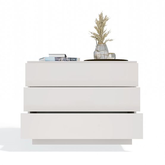 Komoda AMBER 3S Omara 3 Predali za Spalnico Dnevno Sobo KAŠMIR Bež