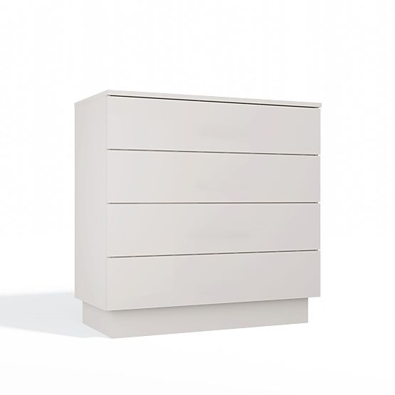 Komoda AMBER 4S Omara 4 Predali za Spalnico Dnevno Sobo KAŠMIR Bež