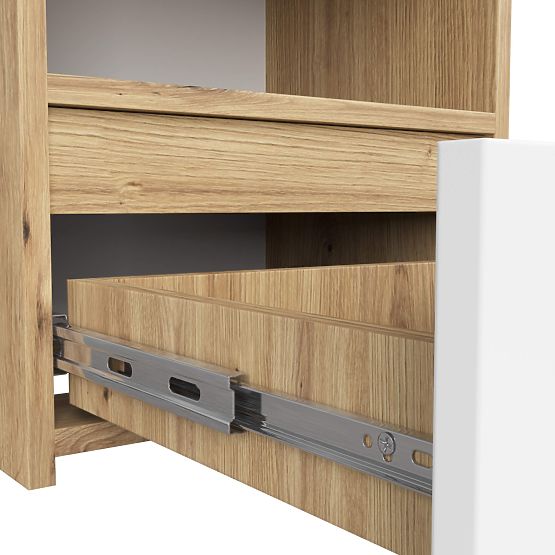 KOMODA CL1 PK HRAST ARTISAN / BELA