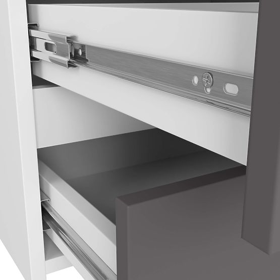 KOMODA CL100 6SZ PK BELA / SIVA