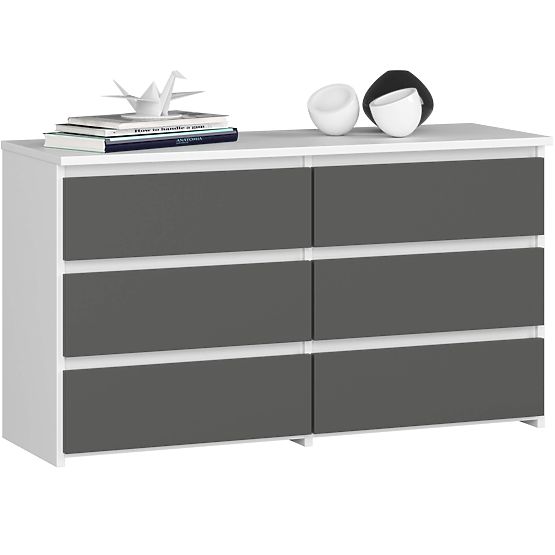 KOMODA CL100 6SZ PK BELA / SIVA