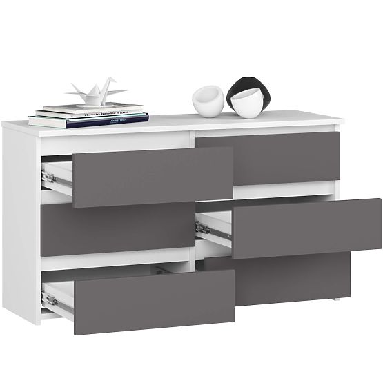 KOMODA CL100 6SZ PK BELA / SIVA