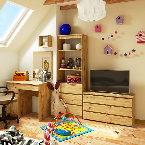 KOMODA CL100 6SZ PK HRAST ARTISAN