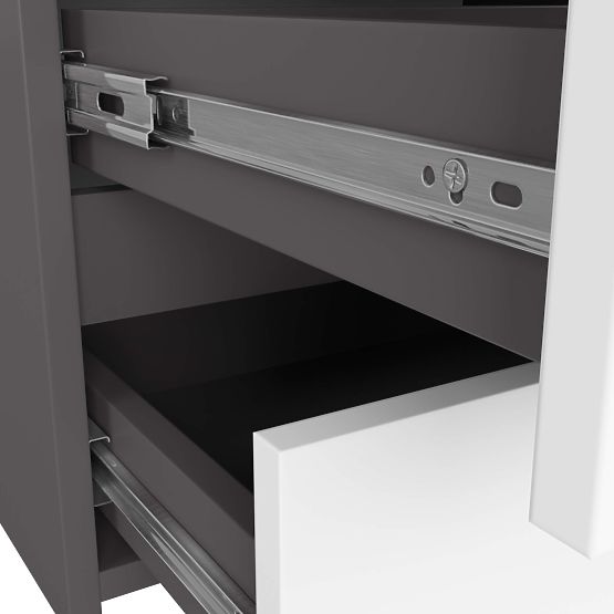 KOMODA CL100 6SZ SIVA / BELA