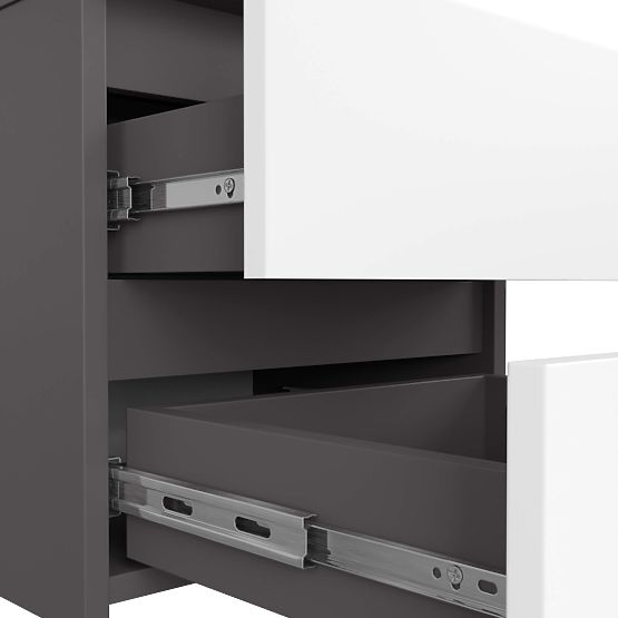 KOMODA CL2 2SZ CLP PK GRAFIT SIVA / BELA