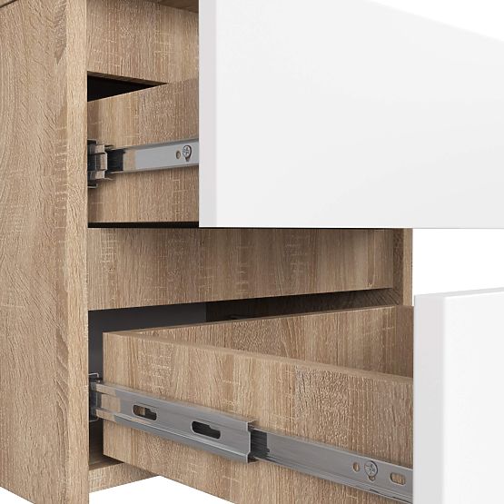 KOMODA CL2 2SZ CLP PK HRAST SONOMA / BELA