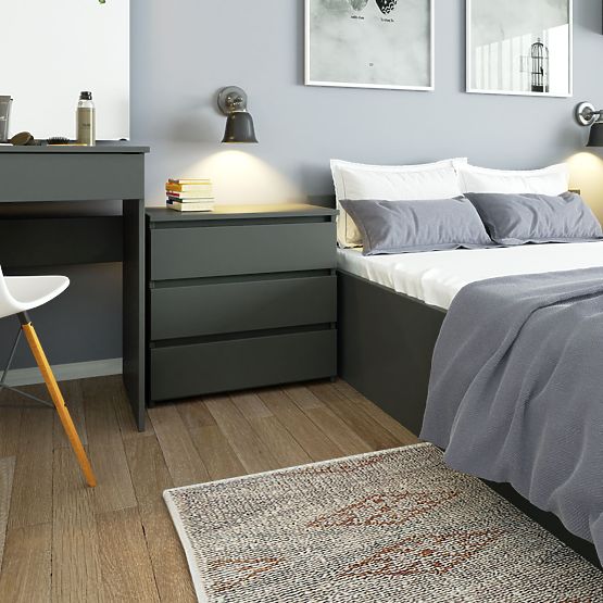 KOMODA CL3 3SZ CLP PK GRAFIT SIVA