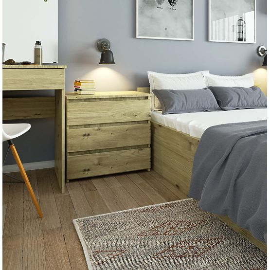 KOMODA CL3 3SZ CLP PK HRAST ARTISAN