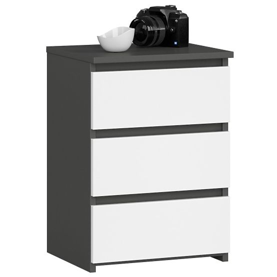 KOMODA CL3/40 GRAFITNO SIVA / BELA