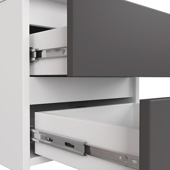 KOMODA CL3/40 PK BELA / SIVA