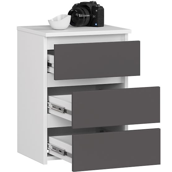 KOMODA CL3/40 PK BELA / SIVA