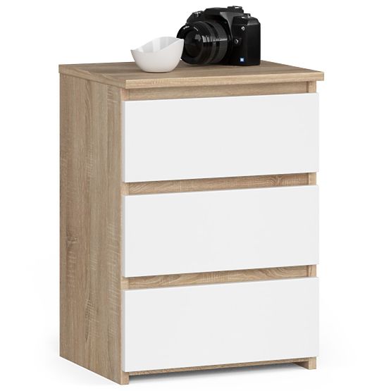 KOMODA CL3/40 PK HRAST SONOMA / BELA