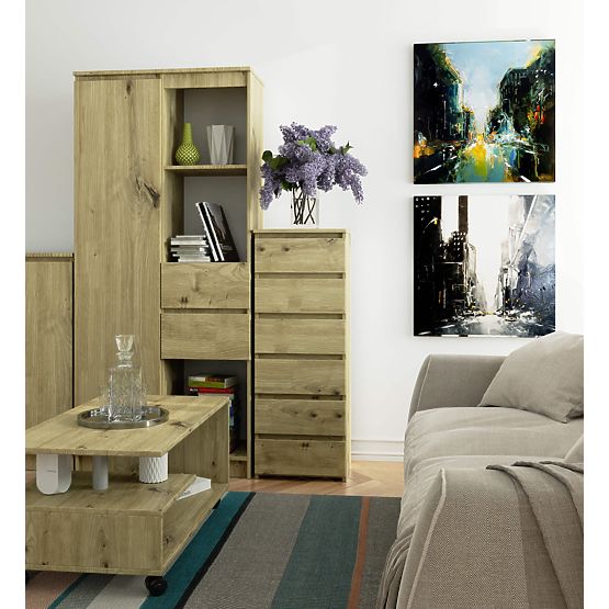 KOMODA CL6 PK HRAST ARTISAN