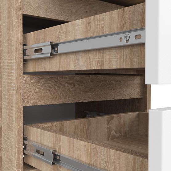 KOMODA CL6 PK HRAST SONOMA / BELA