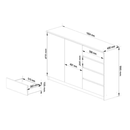 KOMODA K013 CLP PK BELA