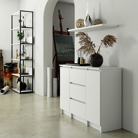 KOMODA K100 2D 3SZ PK BELA