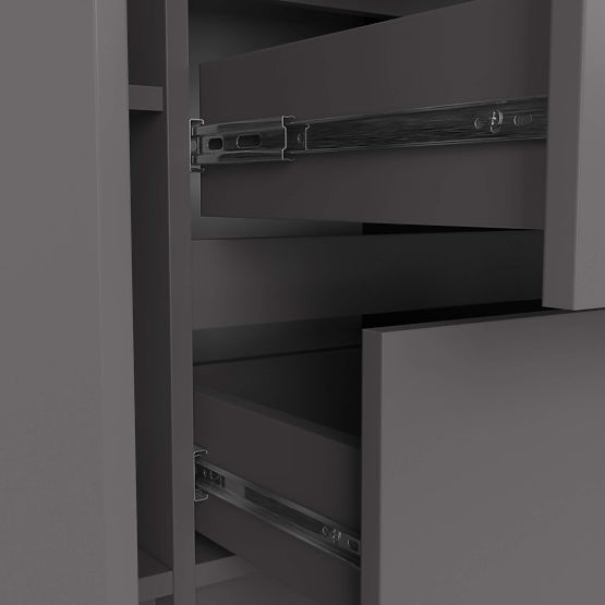 KOMODA K100 2D 3SZ PK GRAFIT SIVA