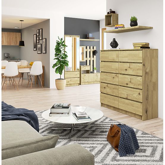 KOMODA K120 10SZ CLP PK HRAST ARTISAN
