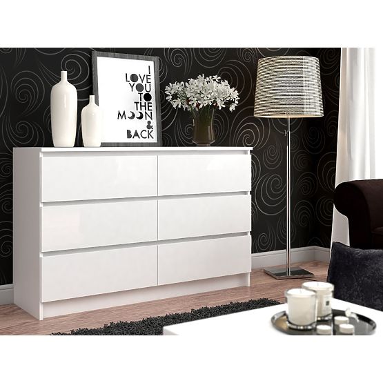 KOMODA K120 6SZ CLP PK BELA