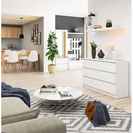 KOMODA K120 6SZ CLP PK BELA