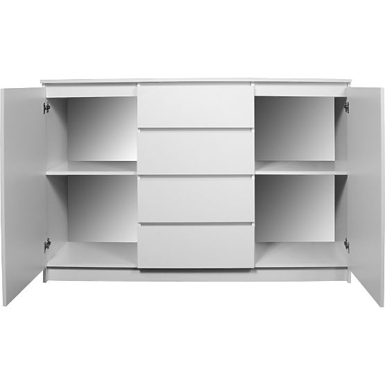KOMODA K140 2D 4SZ CLP PK HRAST SONOMA / BELA