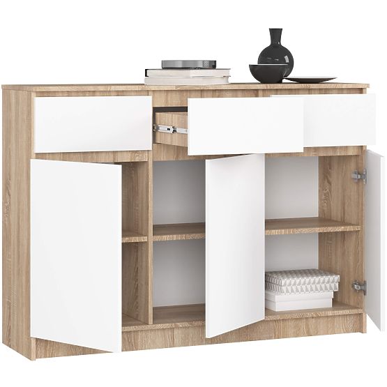 KOMODA K140 3D 3SZ CLP PK SONOMA / BELA