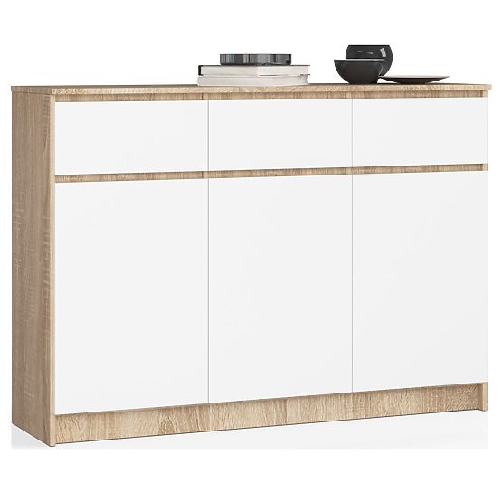 KOMODA K140 3D 3SZ CLP PK SONOMA / BELA