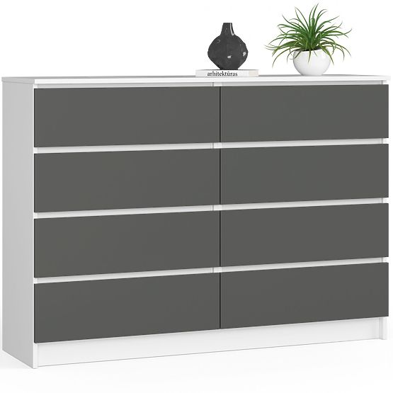 KOMODA K140 8SZ CLP PK BELA / SIVA