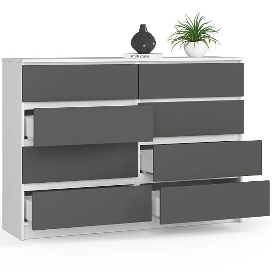 KOMODA K140 8SZ CLP PK BELA / SIVA