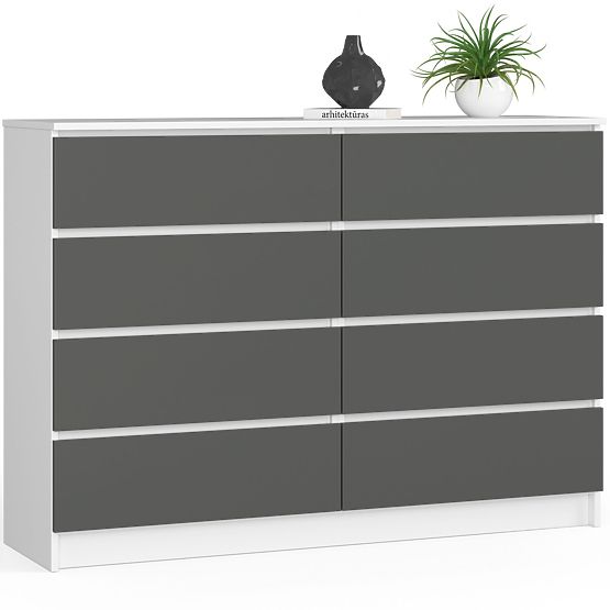 KOMODA K140 8SZ CLP PK BELA / SIVA