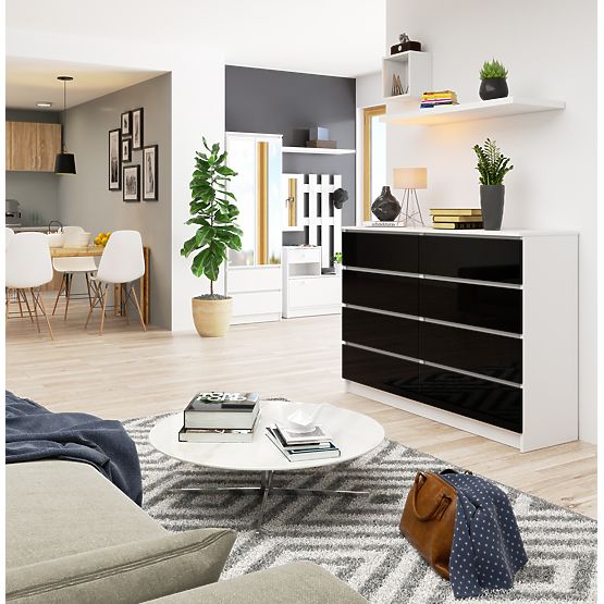 KOMODA K140 8SZ CLP PK ČRNI SIJAJ