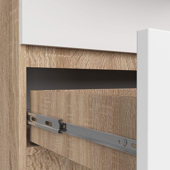 KOMODA K160 10SZ CLP PK HRAST SONOMA / BELA