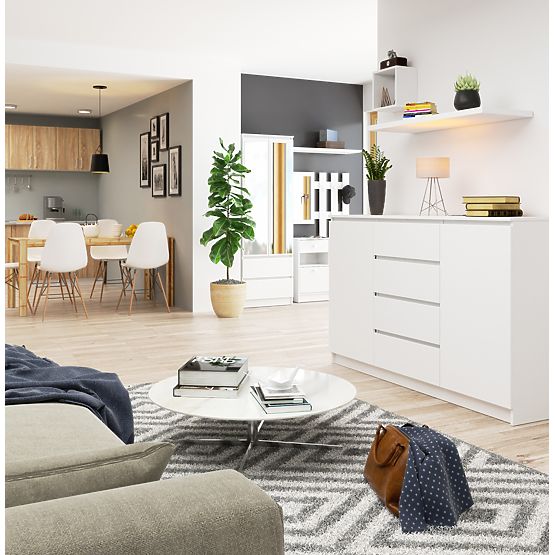 KOMODA K160 2D 4SZ CLP PK BELA