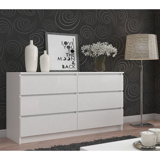 KOMODA K160 6SZ CLP PK BELA