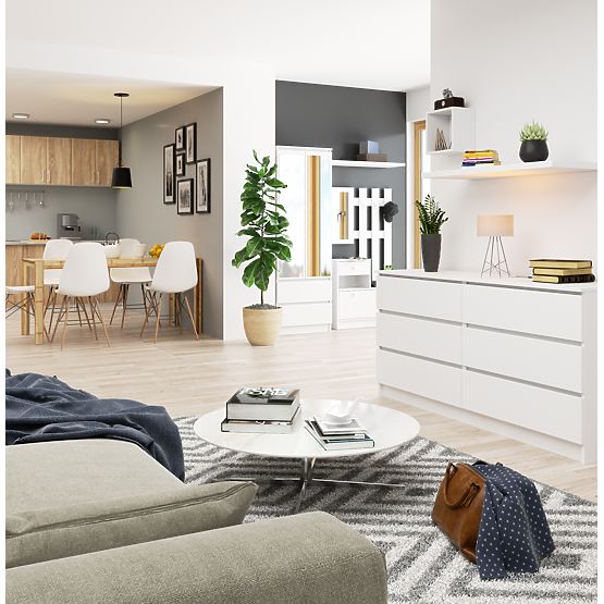 KOMODA K160 6SZ CLP PK BELA