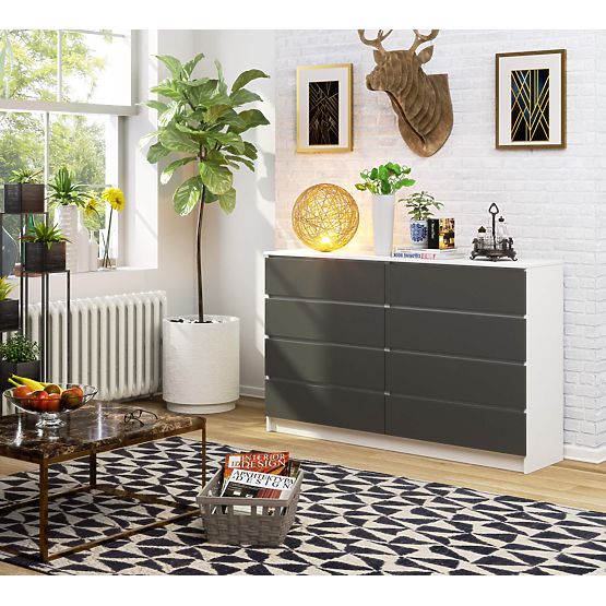 KOMODA K160 8SZ CLP PK BELA / SIVA