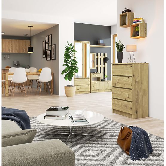 KOMODA K60 4SZ PK HRAST ARTISAN