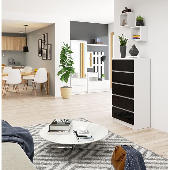 KOMODA K60 5SZ CLP PK ČRNI SIJAJ